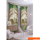 140x260 cm 2 Kanat Evcil Hayvan Temalı Salon Oturma Odası Yatak Odası Fon Perdesi Desenli Dekoratif Dijital Baskılı Premium Perde