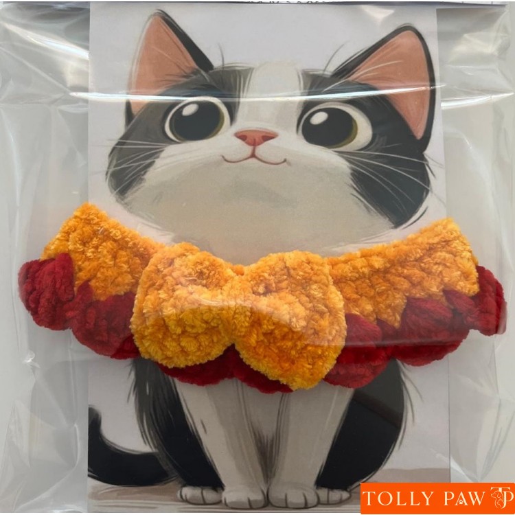 PREMİUM HANDMADE KEDİ KÖPEK AYARLANABİLİR BOYUN TASMASI