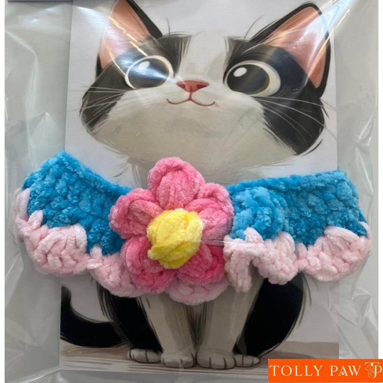 PREMİUM HANDMADE KEDİ KÖPEK AYARLANABİLİR BOYUN TASMASI