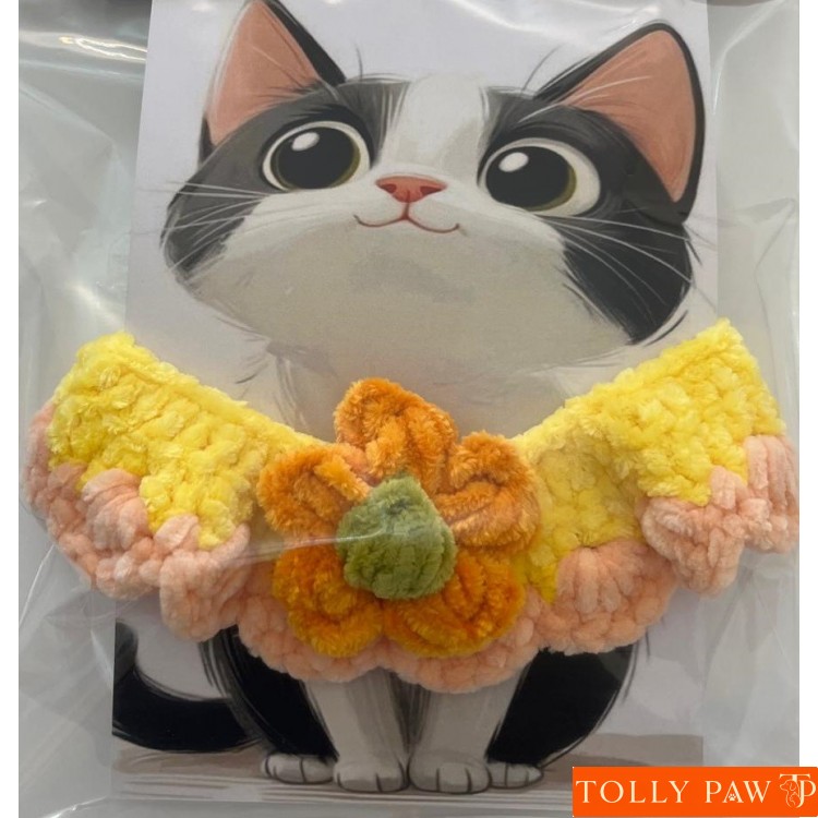PREMİUM HANDMADE KEDİ KÖPEK AYARLANABİLİR BOYUN TASMASI
