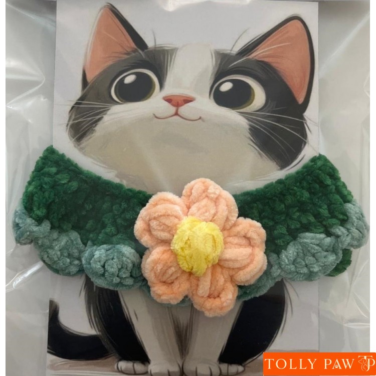 PREMİUM HANDMADE KEDİ KÖPEK AYARLANABİLİR BOYUN TASMASI
