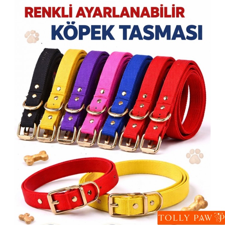 RENKLİ AYARLANABİLİR BOYUN TASMASI 55 CM 